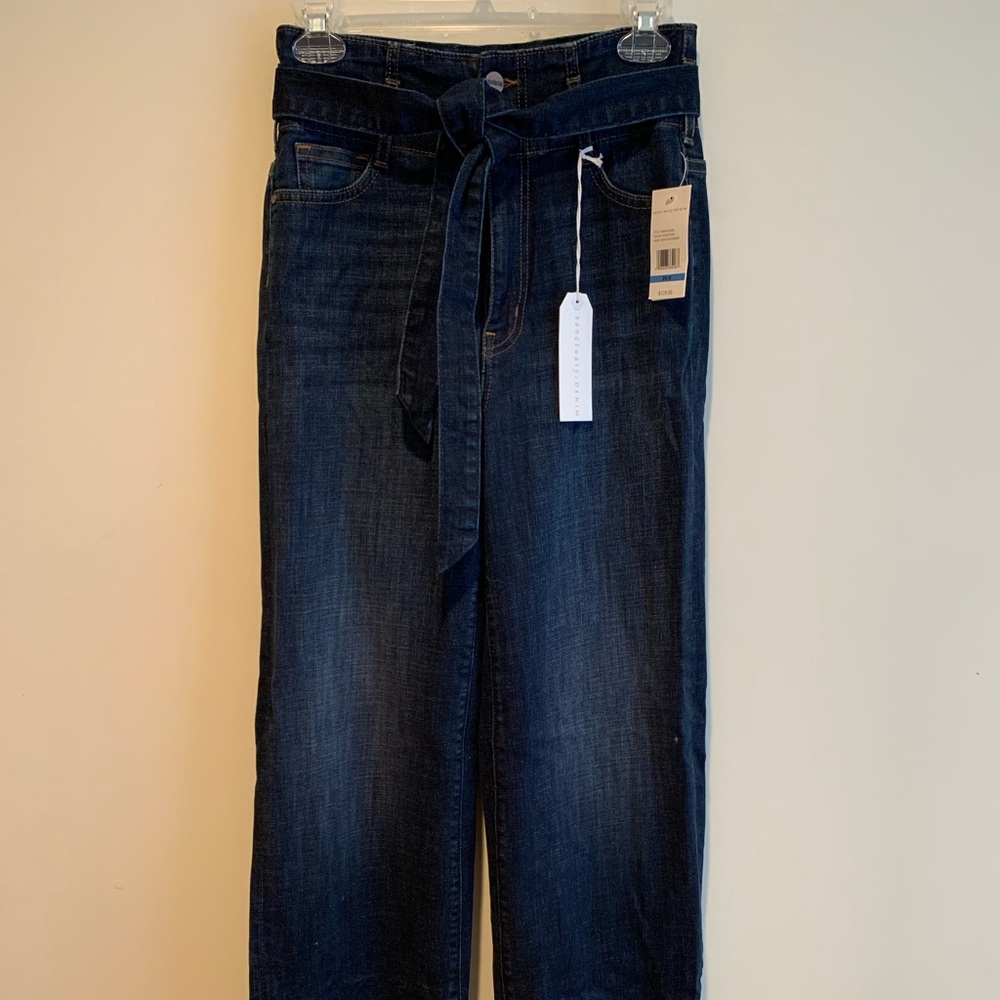 Sanctuary, High Waisted Wide Leg Jeans, 0